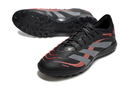 Chuteira Society Adidas Predator Elite TF Preta e Vermelha