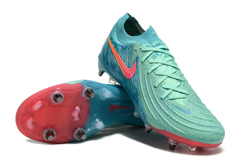 Chuteira Campo Nike Phantom GX 2 Elite Trava Mista Azul