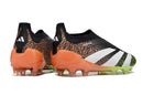 Chuteira Campo Adidas Predator LL Elite FG Preta, Laranja e Verde