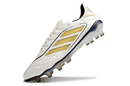 Chuteira Campo Adidas Copa Pure III Elite FG Branca e Dourado