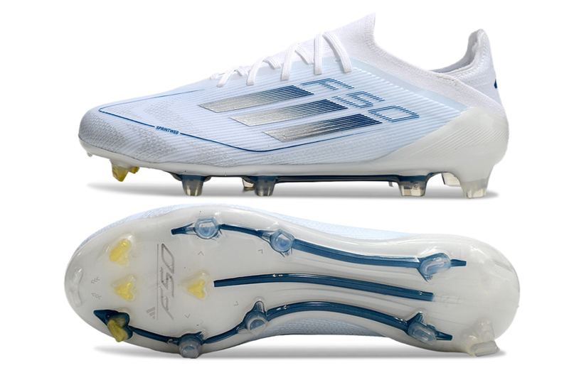 Chuteira Campo Adidas F50 FG Branca "Polar Victory"