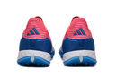 Chuteira Infantil Society Adidas F50 TF Azul e Rosa "Reemergence"