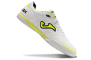 Chuteira Futsal Joma Top Flex Rebound IC Branca e Amarelo