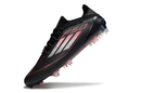Chuteira Campo Adidas F50 FG Preto e Vermelho "Stealth Victory"
