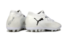 Chuteira Society Puma Future 8 MG Branca "Whiteout Pack"