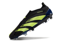 Chuteira Campo Adidas Predator LL Elite FG Preta e Verde "Edition Merky Pack"