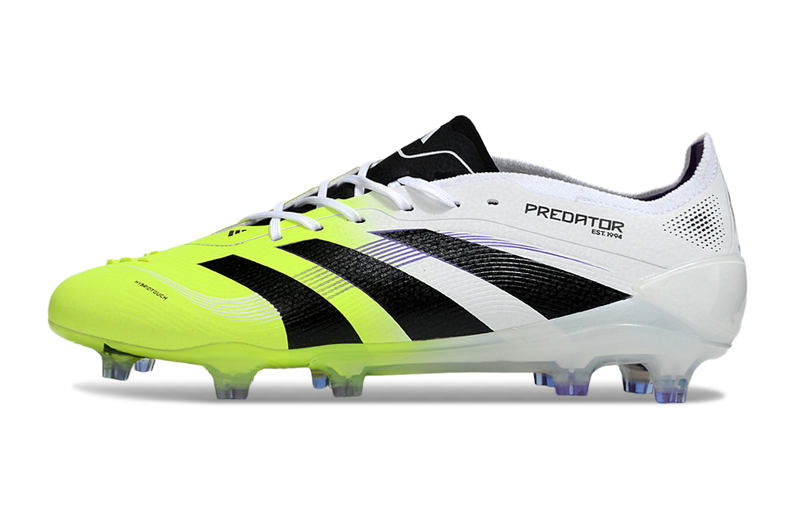 Chuteira Campo Adidas Predator FT 30 Elite FG Branca e Verde