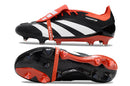 Chuteira Campo Adidas Predator FT 30 Elite FG Preta e Vermelha