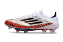 Chuteira Campo Adidas F50+ FG Branca e Laranja