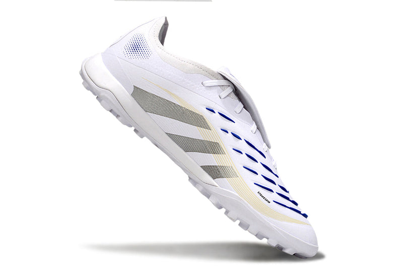Chuteira Society Adidas Predator League Elite TF Branca "Polar Victory"