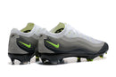 Chuteira Campo Nike Air Zoom Mercurial Vapor 16 Elite FG Branca, Cinza e Verde