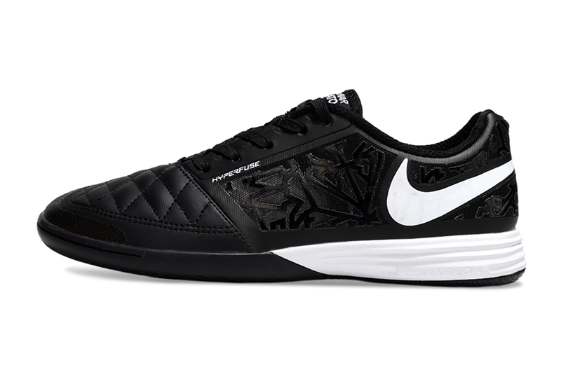 Chuteira Futsal Nike Lunar Gato II IC Preto e Branco