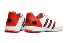 Chuteira Society Adidas AdiPure 11 Pro TF Branco e Vermelho