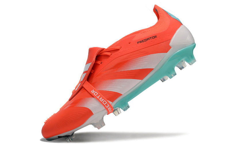 Chuteira Campo Adidas Predator FT 30 Elite FG Laranja e Verde