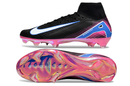 Chuteira Campo Nike Air Zoom Mercurial Superfly 10 Elite FG Preta e Rosa