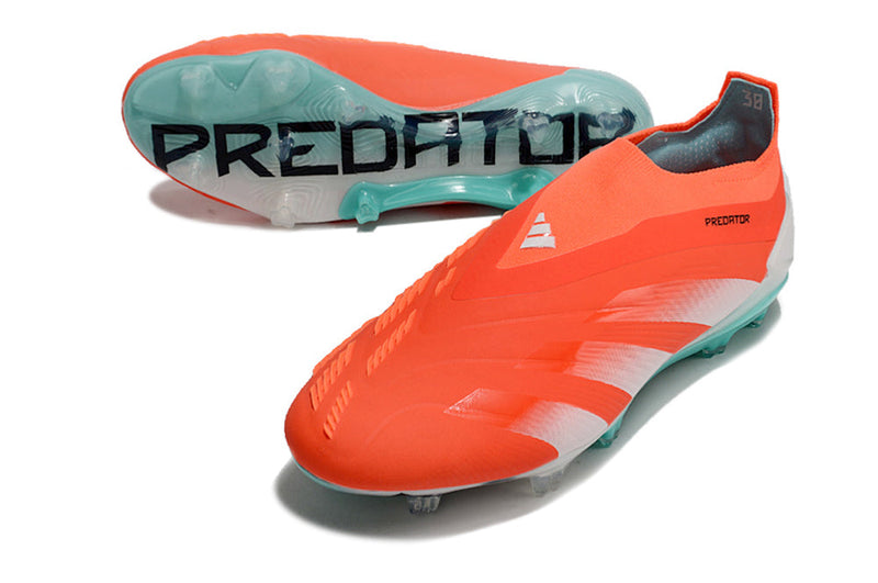 Chuteira Campo Adidas Predator LL Elite FG Laranja e Verde
