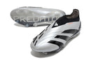 Chuteira Campo Adidas Predator LL Elite FG Prata e Preta