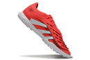 Chuteira Society Adidas Predator Elite TF Vermelha e Branca "Pure Victory"