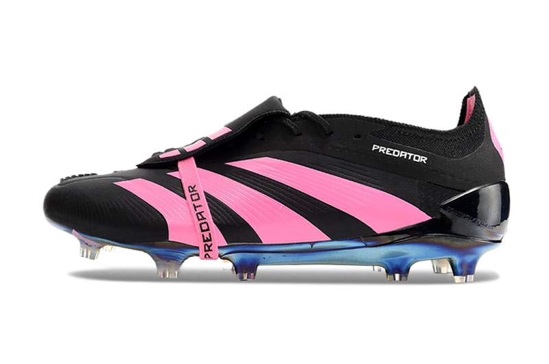 Chuteira Campo Adidas Predator FT 30 Elite FG Preta e Rosa
