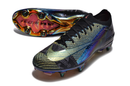 Chuteira Campo Nike Air Zoom Mercurial Vapor 16 Elite Trava Mista Preta "Shadow Pack"