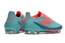 Chuteira Campo Adidas F50 FG Verde e Rosa "La Vida Tropical"
