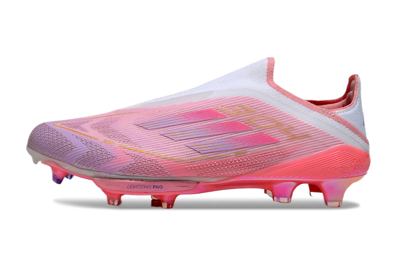Chuteira Campo Adidas F50+ LL FG Rosa "Lamine Yamal"
