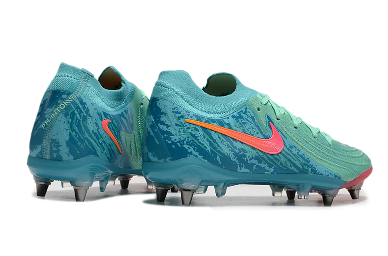 Chuteira Campo Nike Phantom GX 2 Elite Trava Mista Azul