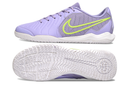 Chuteira Futsal Nike Tiempo Legend 10 Academy IC Roxo e Verde