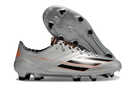 Chuteira Campo Adidas F50 Adizero FG Prata, Laranja e Preto