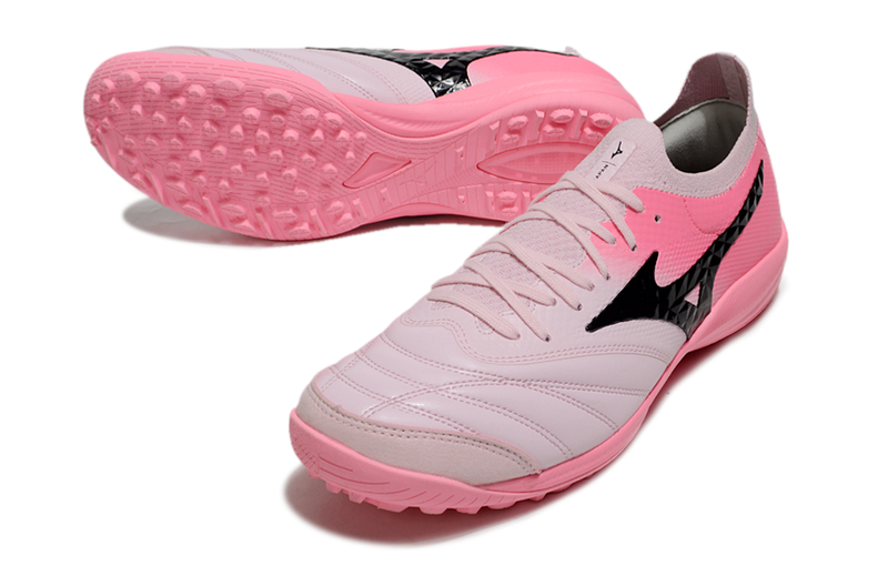 Chuteira Society Mizuno Morelia Neo Sala TF Rosa