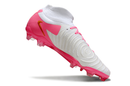 Chuteira Campo Nike Phantom Luna 2 Elite FG Branca e Rosa