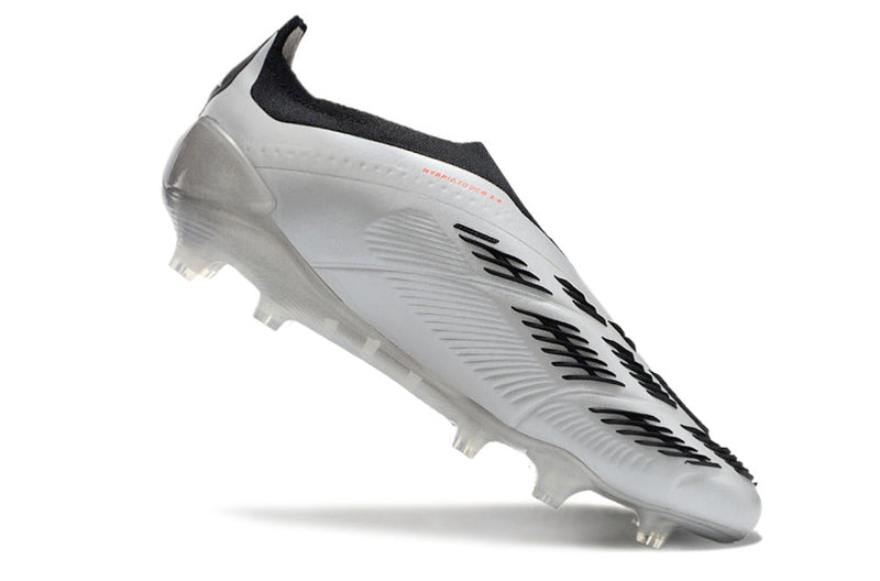 Chuteira Campo Adidas Predator LL Elite FG Prata e Preta