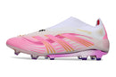 Chuteira Campo Adidas Predator LL Elite FG Branco e Rosa