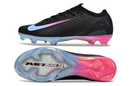 Chuteira Campo Nike Air Zoom Mercurial Vapor 16 Elite FG Preta, Rosa e Azul