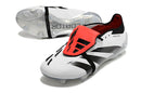 Chuteira Campo Adidas Predator FT 30 Elite FG Branca, Preto e Vermelho