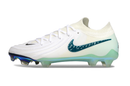 Chuteira Campo Nike Phantom GX 2 Elite FG Branca e Verde "Chromatic"
