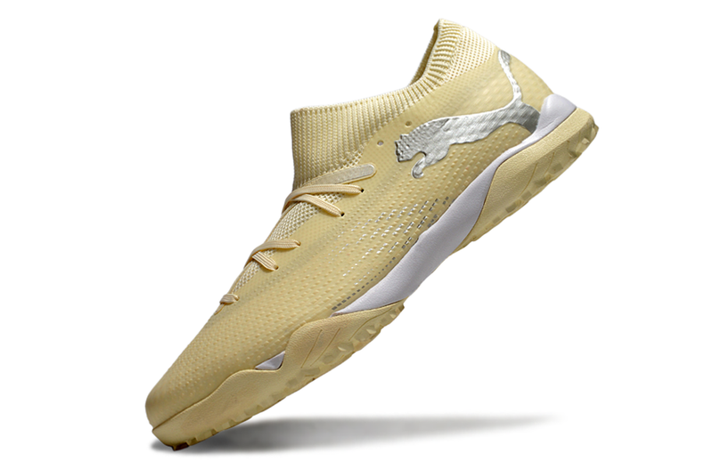 Chuteira Society Puma Future 7 TF Amarelo