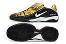 Chuteira Futsal Nike Total 90 IC Preto e Dourado