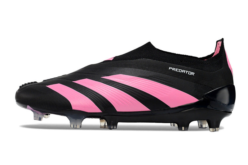 Chuteira Campo Adidas Predator LL Elite FG Preta e Rosa