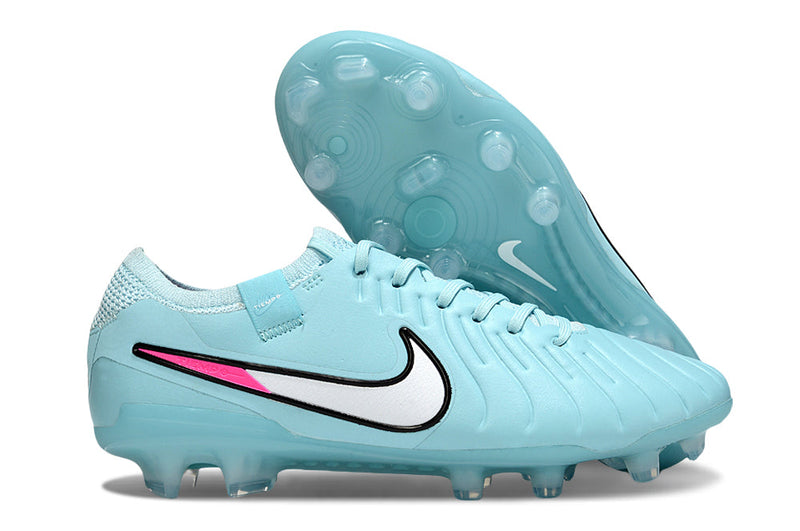 Chuteira Campo Nike Tiempo Legend 10 Elite FG Azul "Prism"