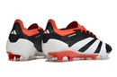 Chuteira Campo Adidas Predator Elite FG Preta e Vermelha