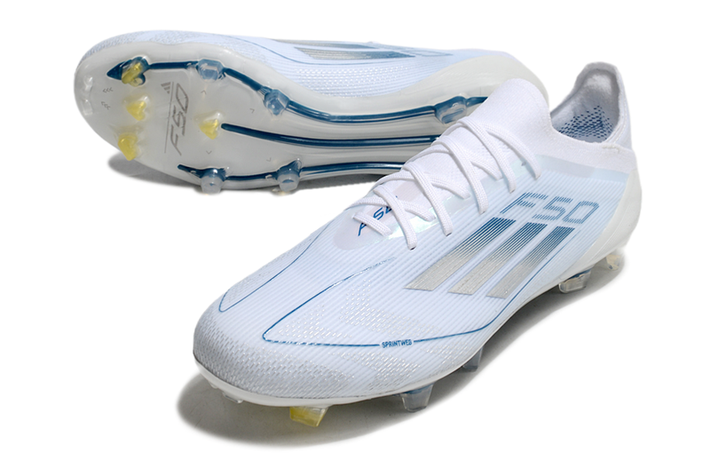 Chuteira Campo Adidas F50 FG Branca "Polar Victory"