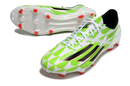 Chuteira Campo Adidas F50 Adizero FG Branca, Verde e Preto