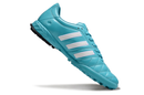 Chuteira Society Adidas AdiPure 11 Pro TF Azul e Branca