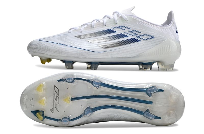 Chuteira Campo Adidas F50 FG Branca "Polar Victory"