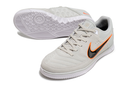 Chuteira Futsal Nike 5 StreetGato IC Branco, Preto e Laranja