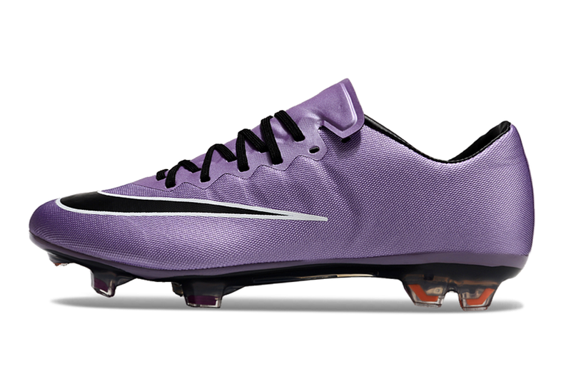 Chuteira Campo Nike Retrô Mercurial Vapor 10 FG Roxo