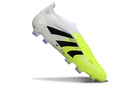 Chuteira Campo Adidas Predator LL Elite FG Branco e Verde