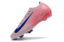 Chuteira Campo Nike Air Zoom Mercurial Vapor 16 Elite FG Rosa e Azul