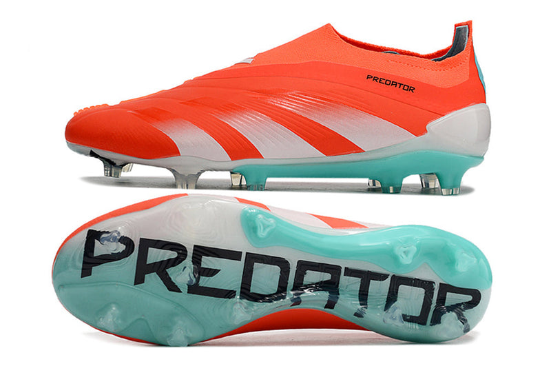 Chuteira Campo Adidas Predator LL Elite FG Laranja e Verde
